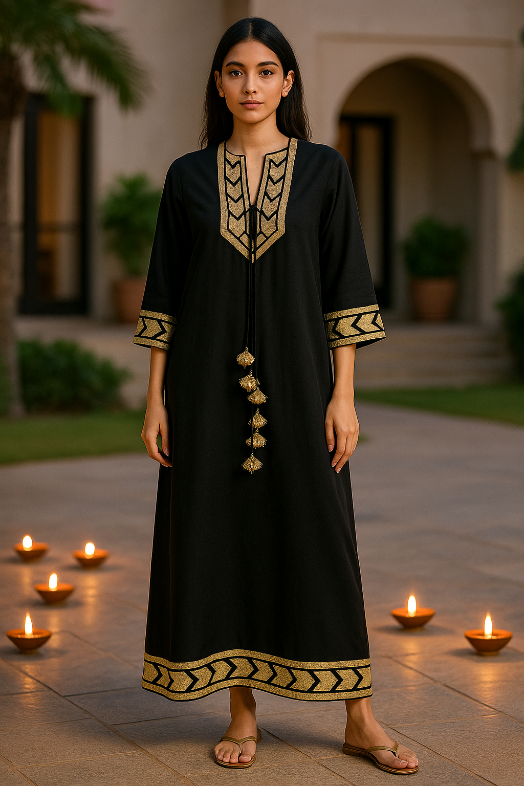 Zahara Kaftan Dress