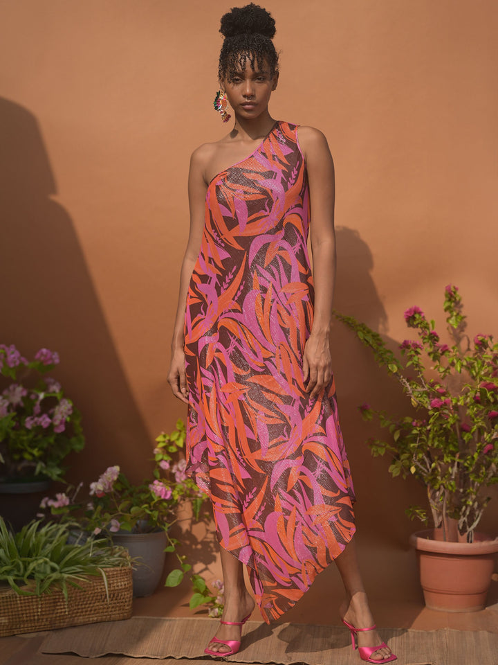 Jasmine Shimmer Maxi Dress