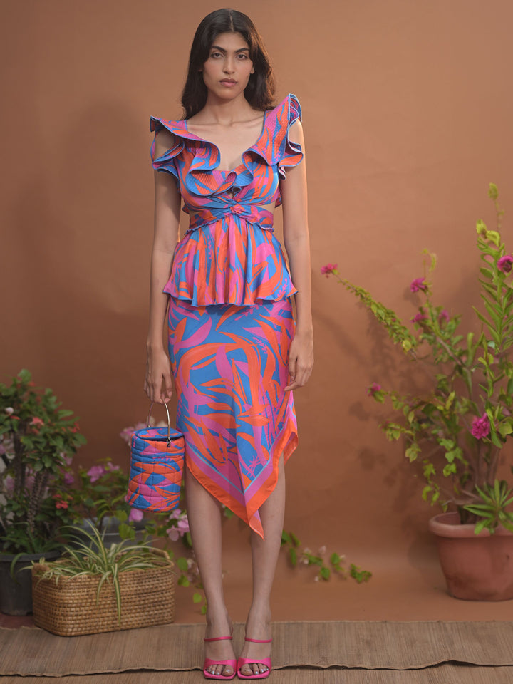 Leila Ruffled Blouse