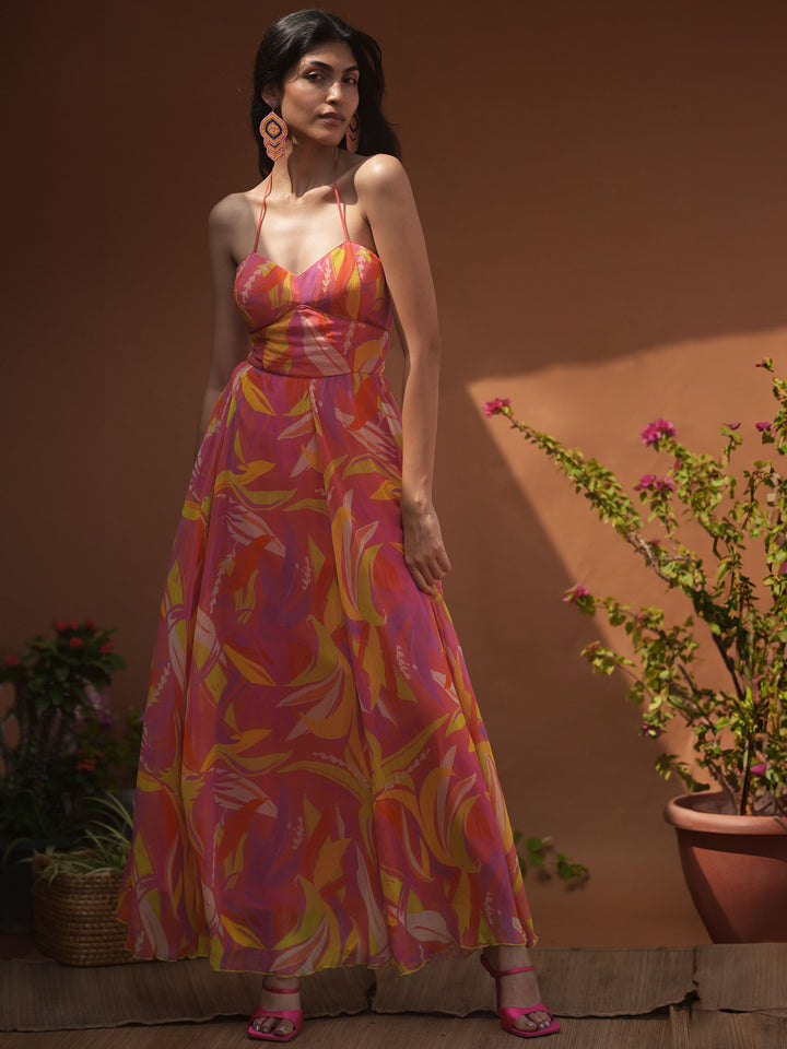 Malibu Corset Maxi Dress