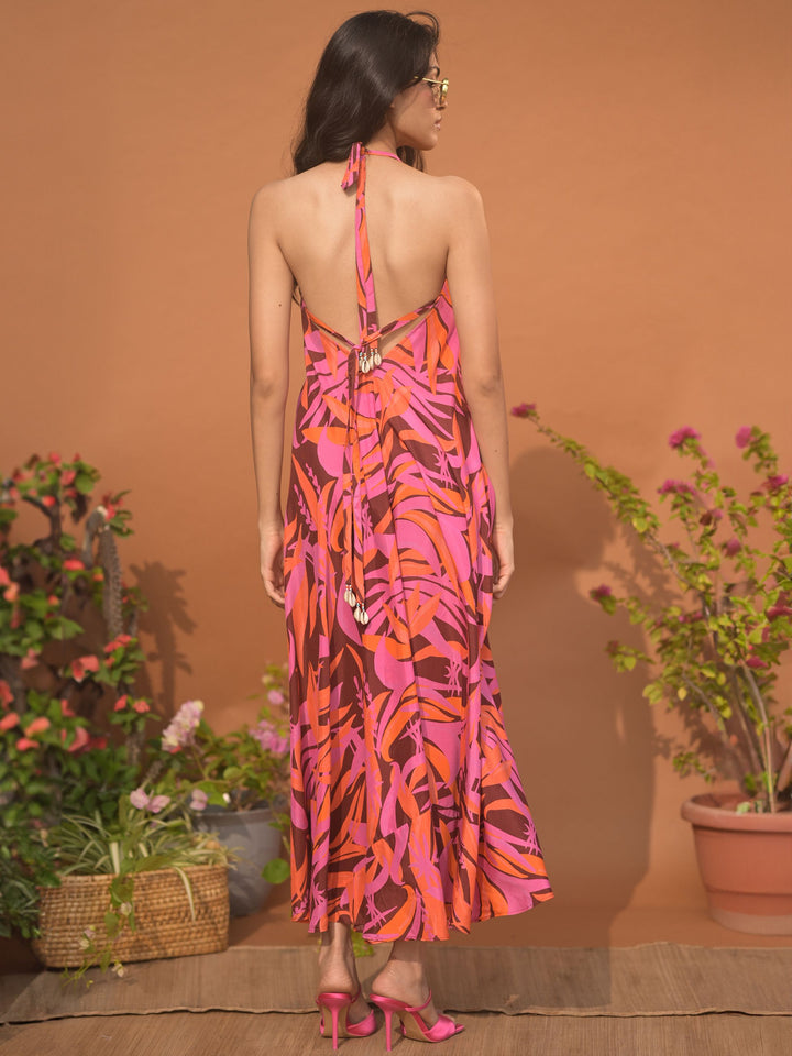 Jasmine Halter Maxi Dress