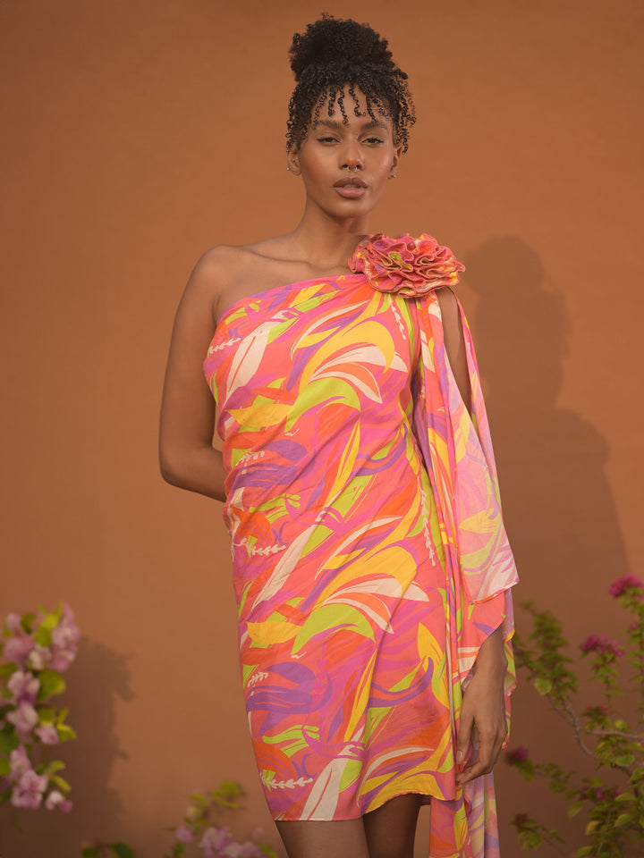 Malibu Girlfriend Toga Dress