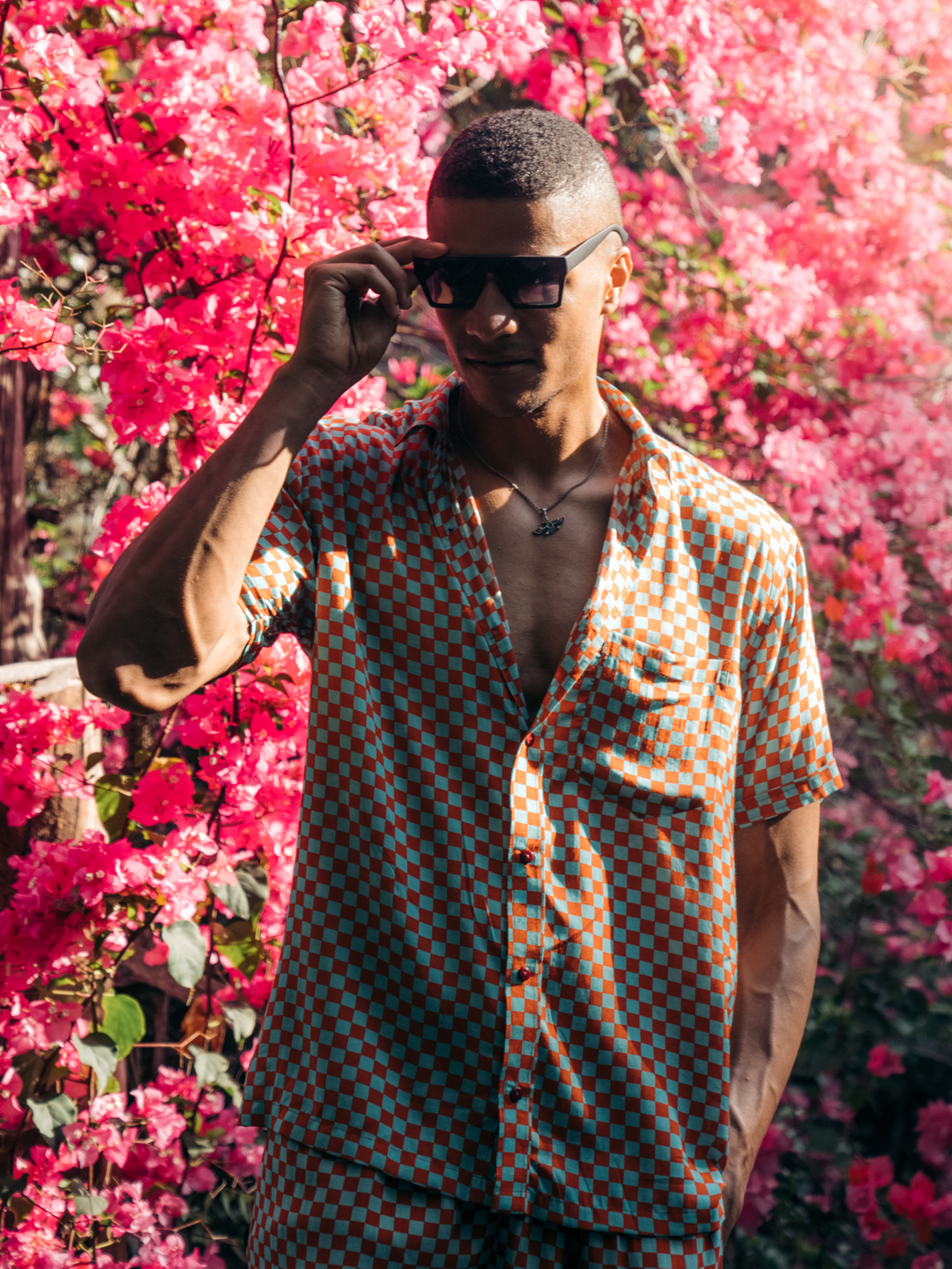 Moon Cactus Cabana Shirt