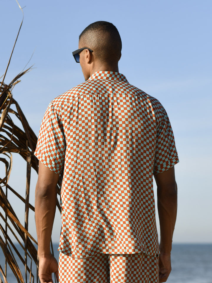 Moon Cactus Cabana Shirt