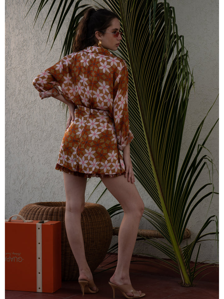 Terra Button Down and Short Set