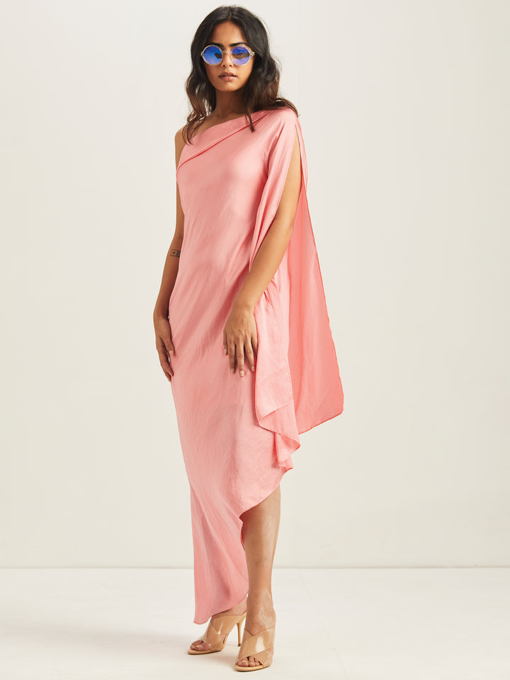Girlfriend Cowl Toga (Pink)