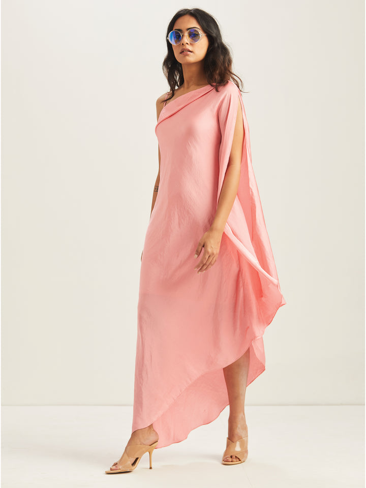 Girlfriend Cowl Toga (Pink)