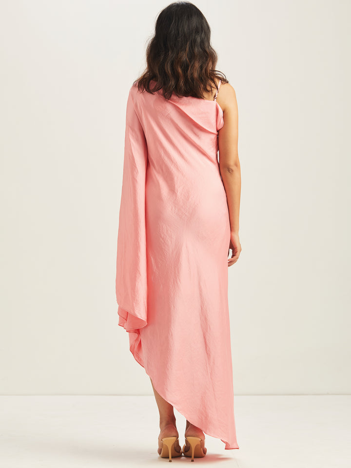 Girlfriend Cowl Toga (Pink)