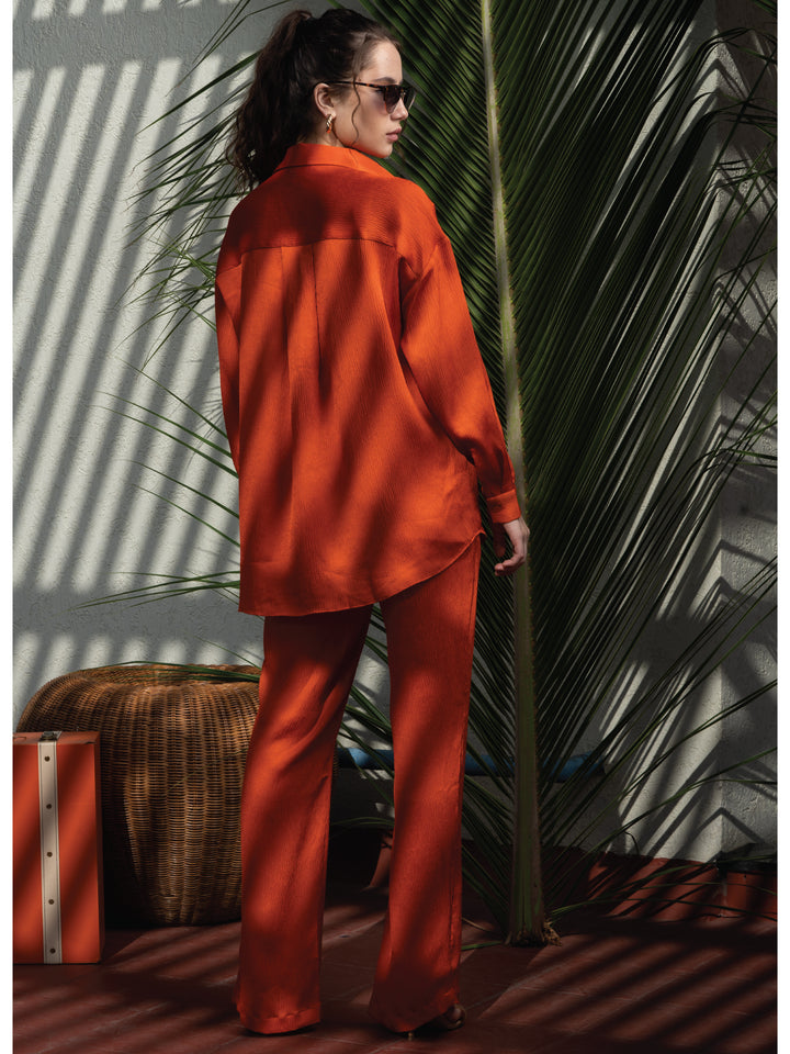Tigressa Button Down & Pant Set