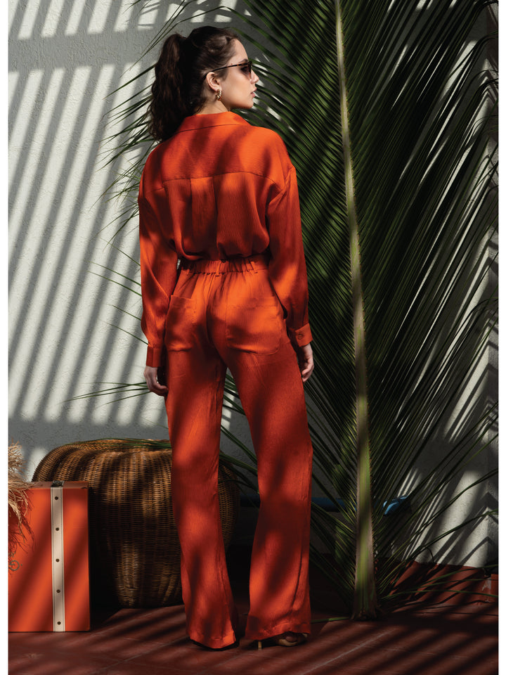 Tigressa Button Down & Pant Set