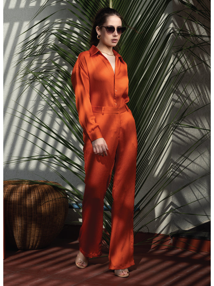 Tigressa Button Down & Pant Set
