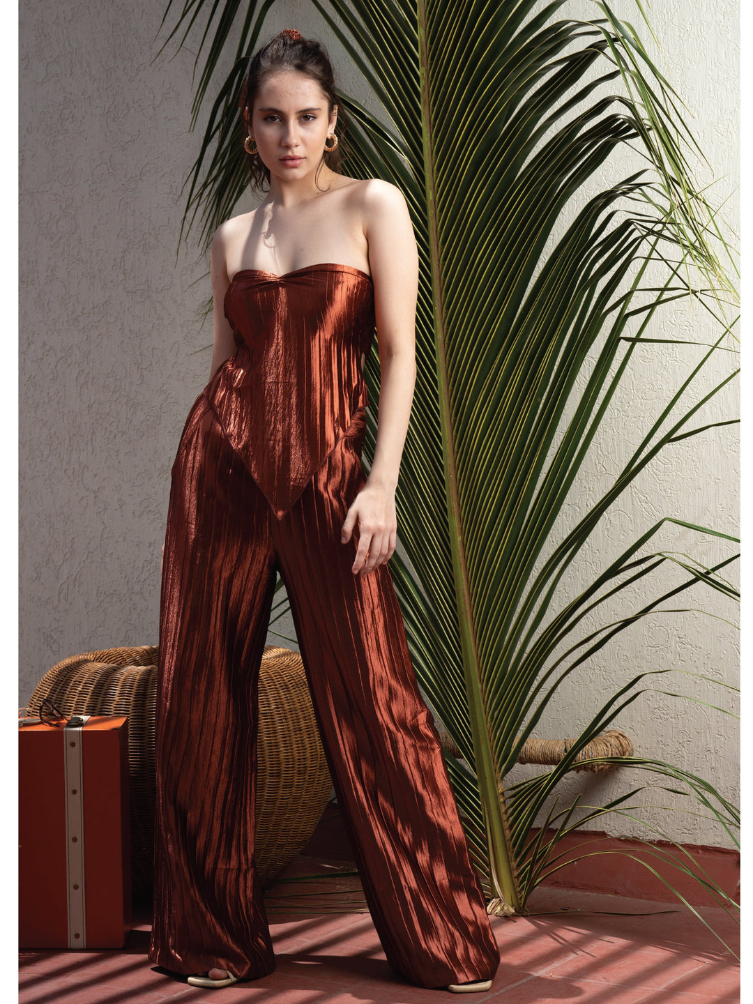 Naomi Metallic Pants