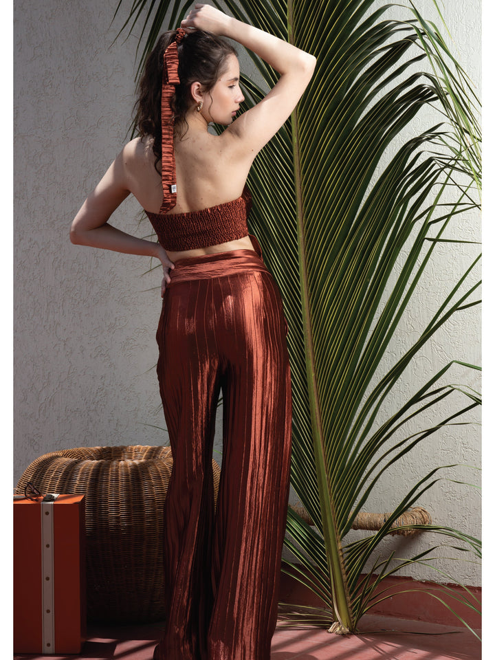 Naomi Metallic Pants