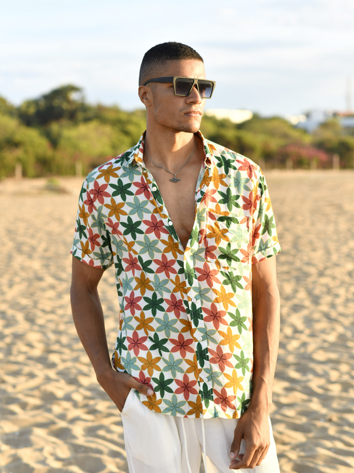 Flower of Life Hawaiian Shirt