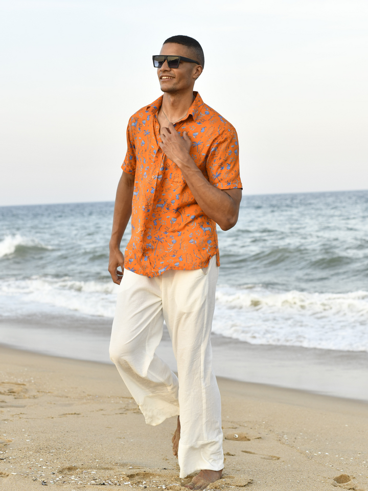Forest Fire Hawaiian Shirt