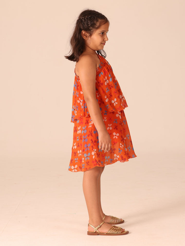 Mini Me Lara One Shoulder Mini