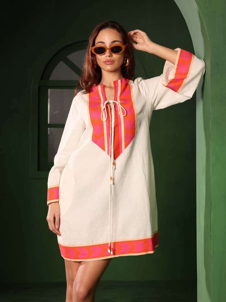 Shell Kaftan Dress