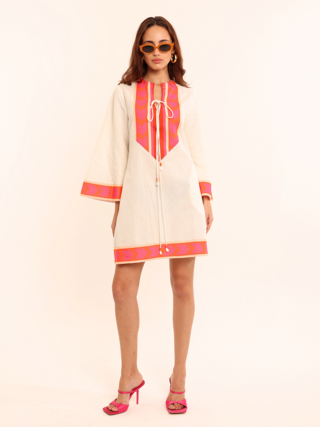 Shell Kaftan Dress