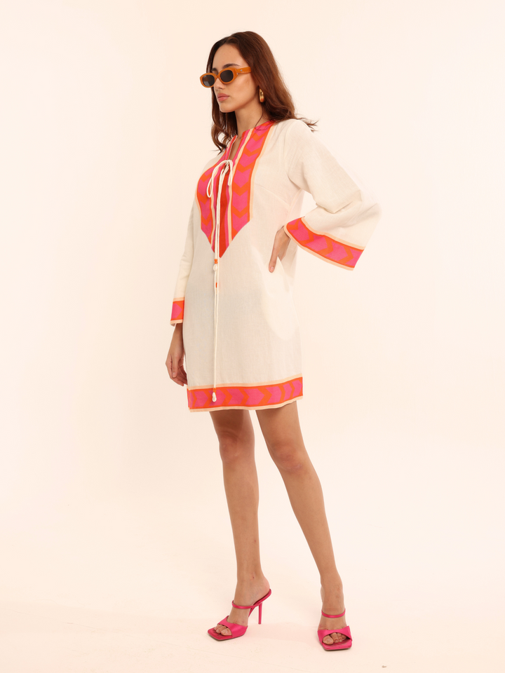 Shell Kaftan Dress