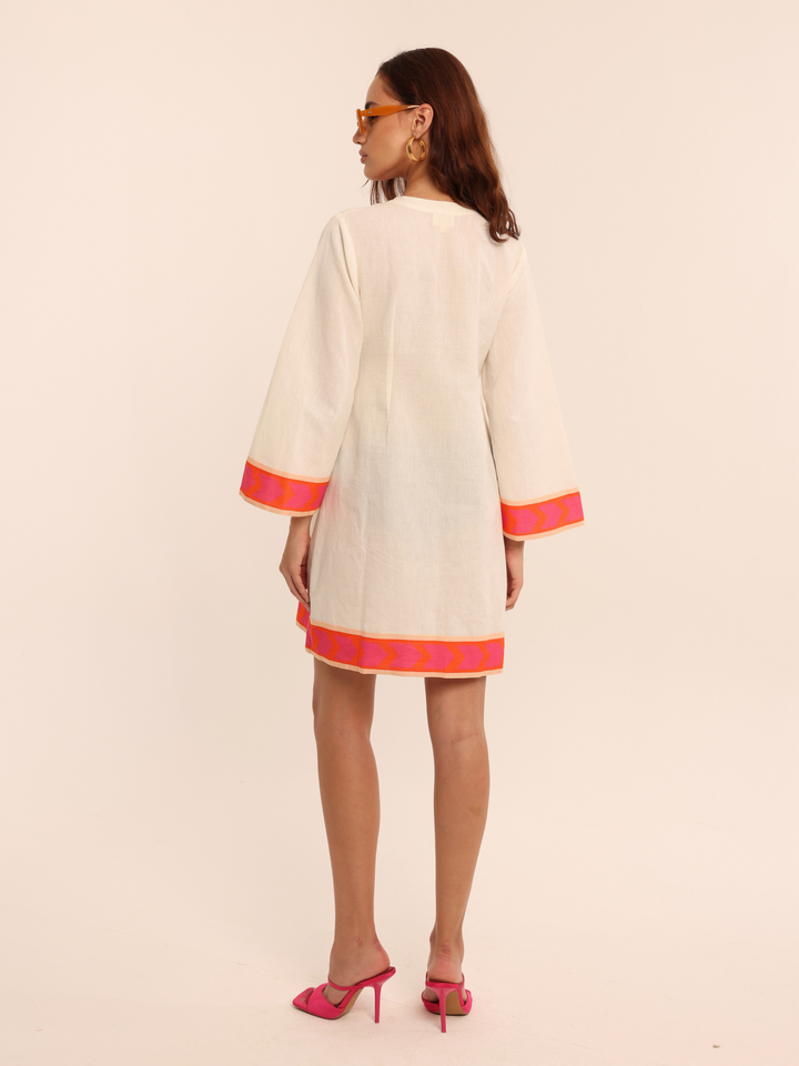 Shell Kaftan Dress