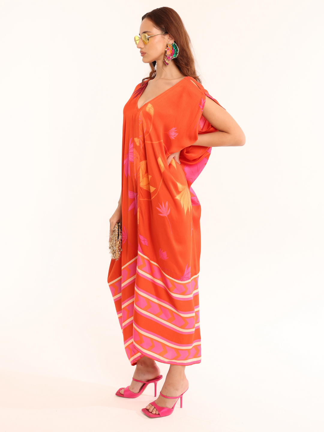 Kesar Kaftan Maxi