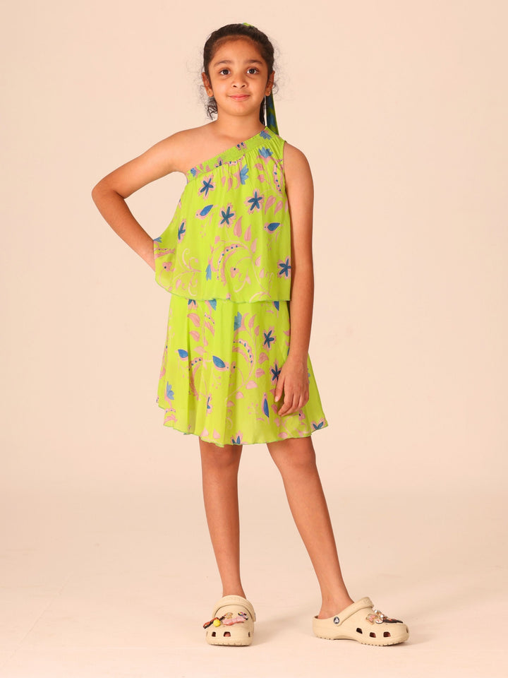 Mini Me Maria One Shoulder Mini