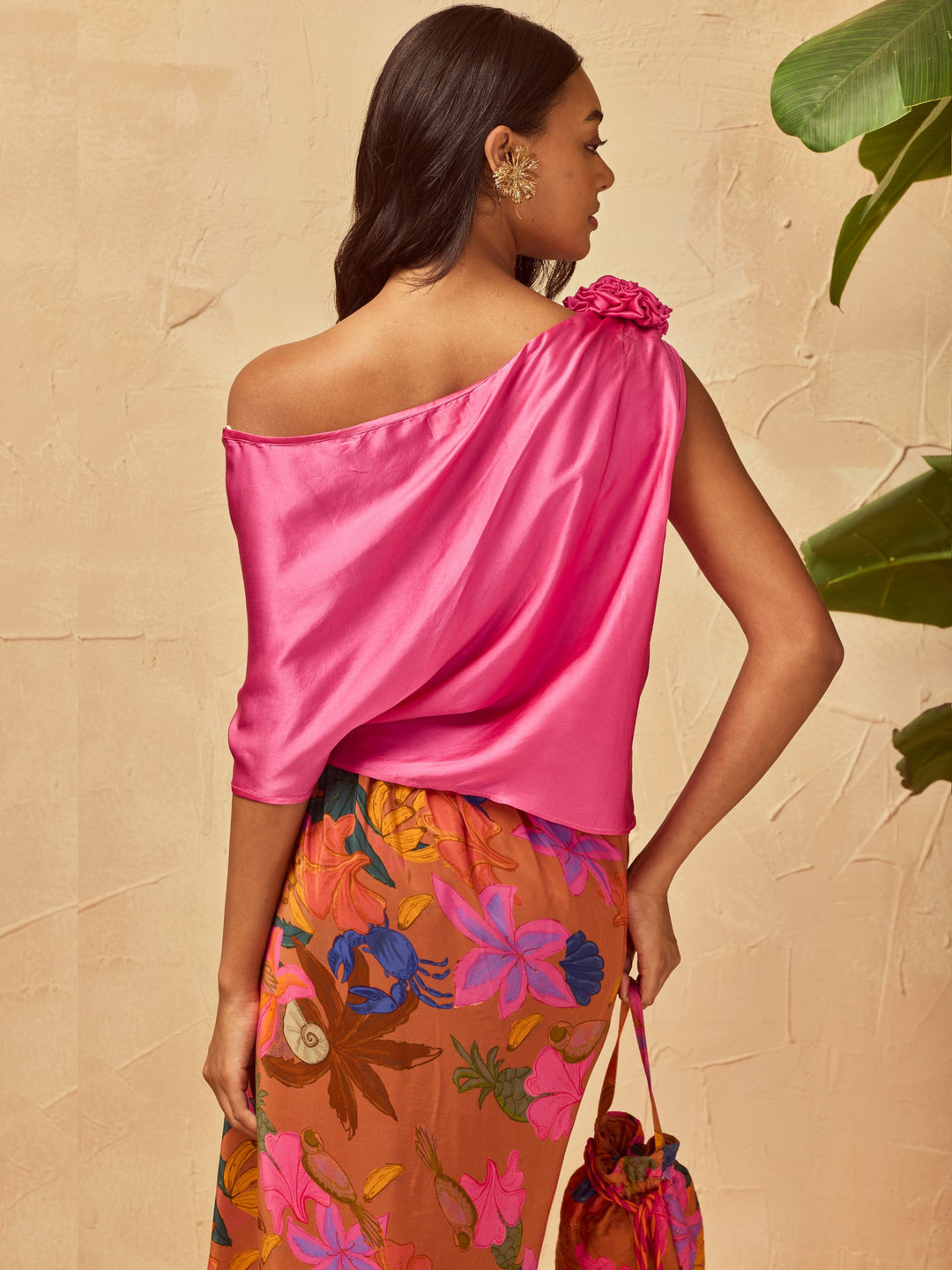 Rani Silk Flower Top