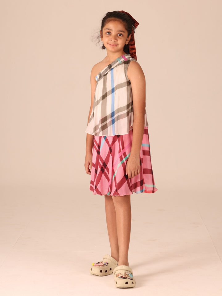 Mini Me Rosaline One Shoulder Mini