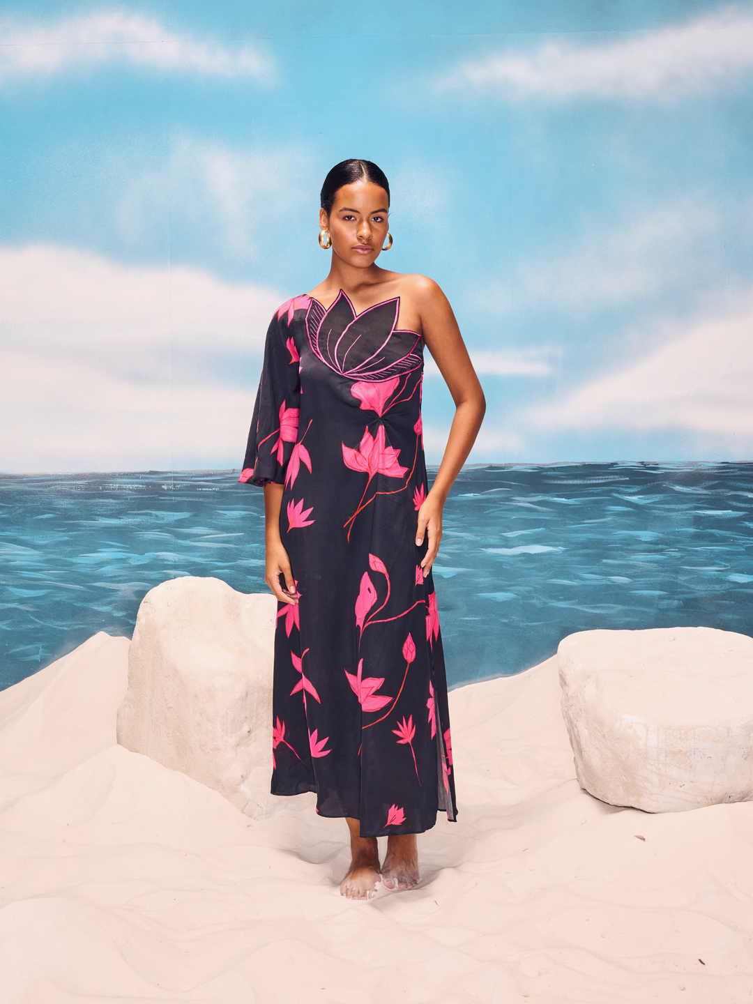 lotus maxi dress SO ONLINE AU Lotus Maxi Dress, Oak, AU14 US10