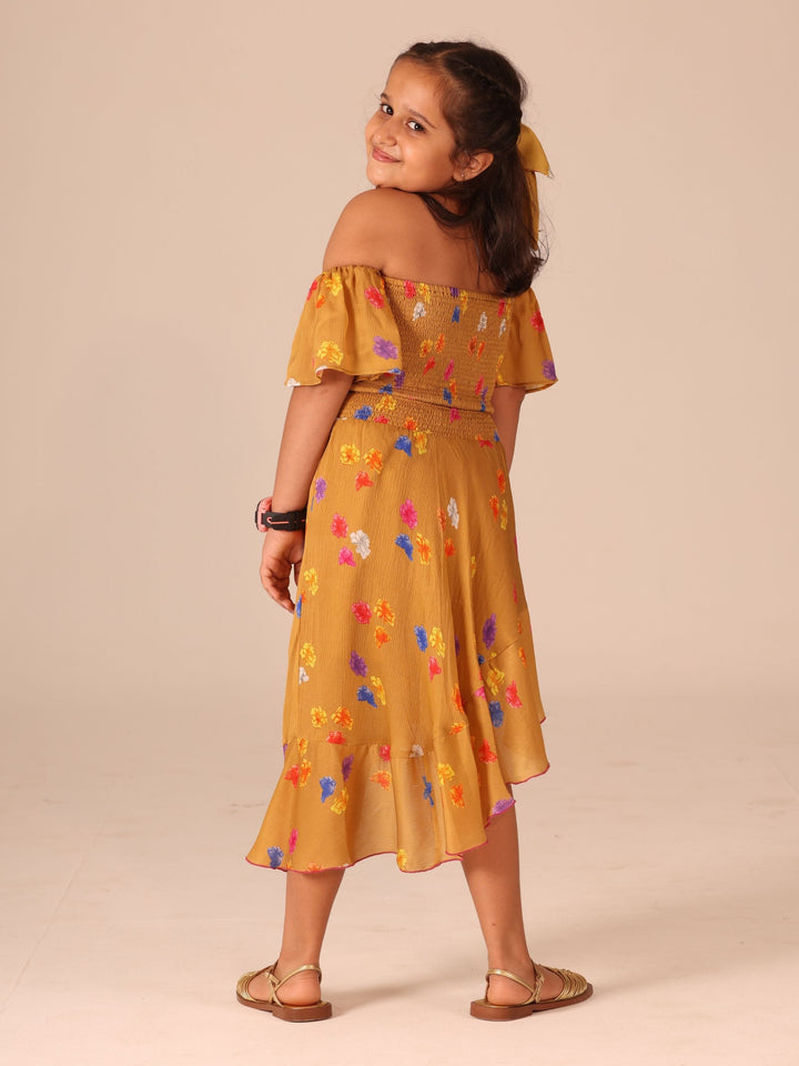 Mini Me Callista Top & Asymmetric Skirt Set