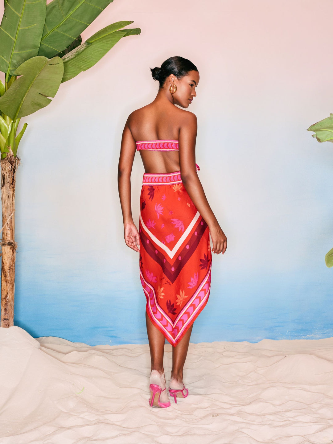 Kesar Bandeau Top