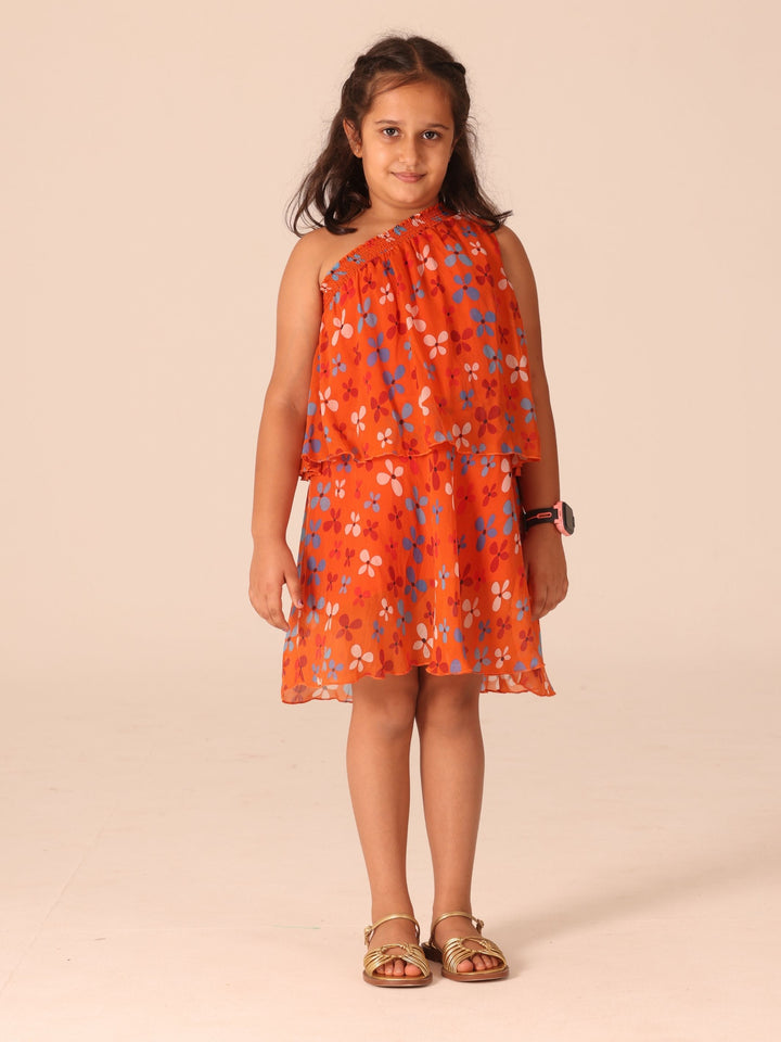 Mini Me Lara One Shoulder Mini