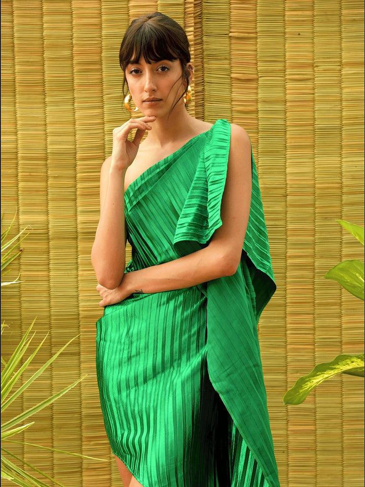 Girlfriend Metallic Toga (Green)