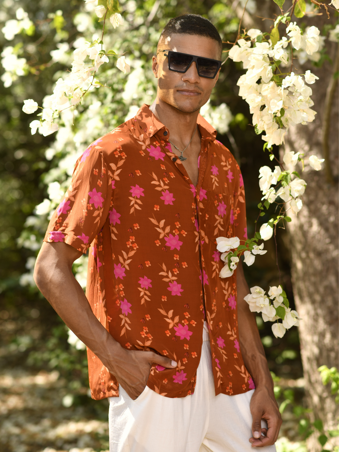 Camellia Hawaiian Shirt